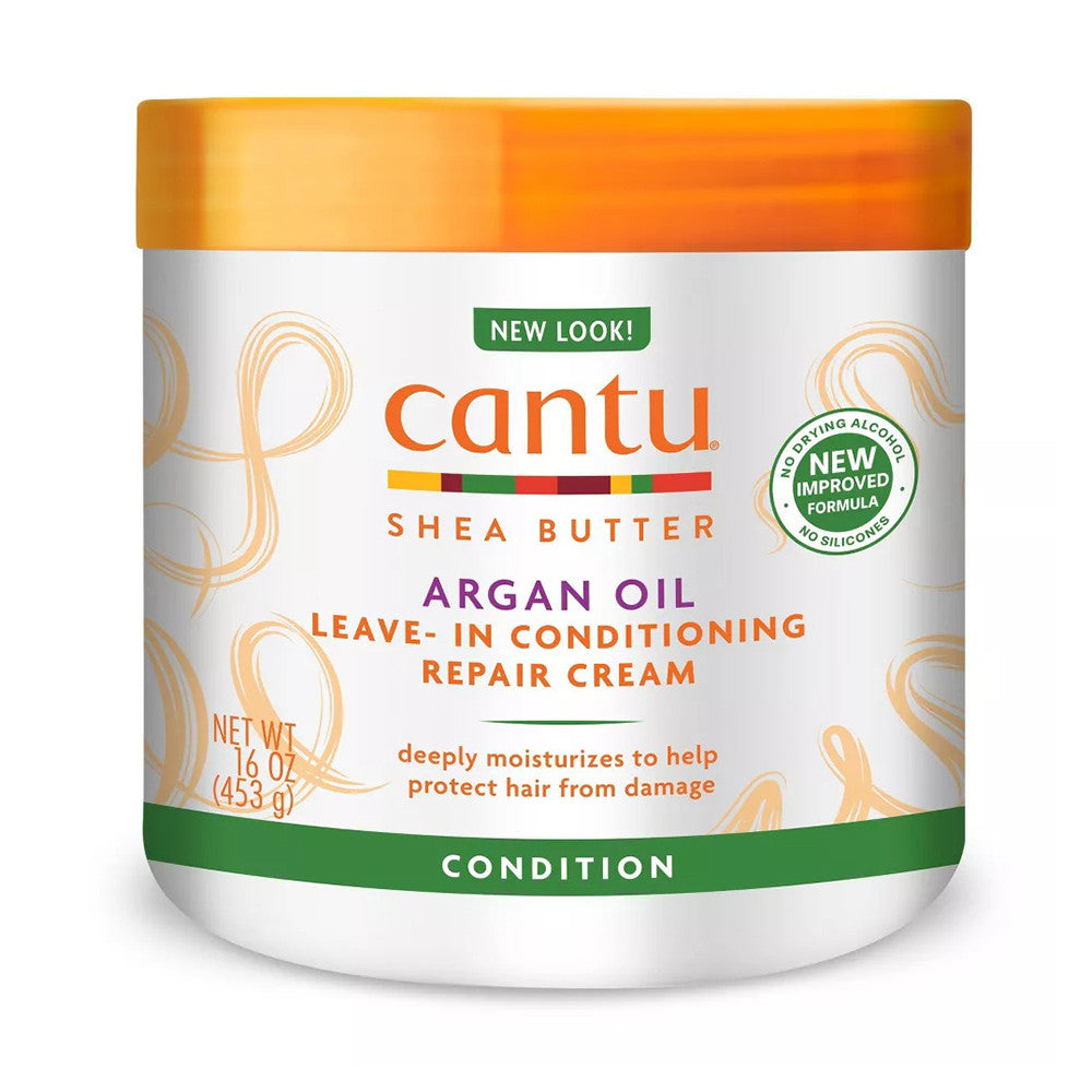Cantu Argan Oil Leave in Conditioning Repair Cream, 16 oz